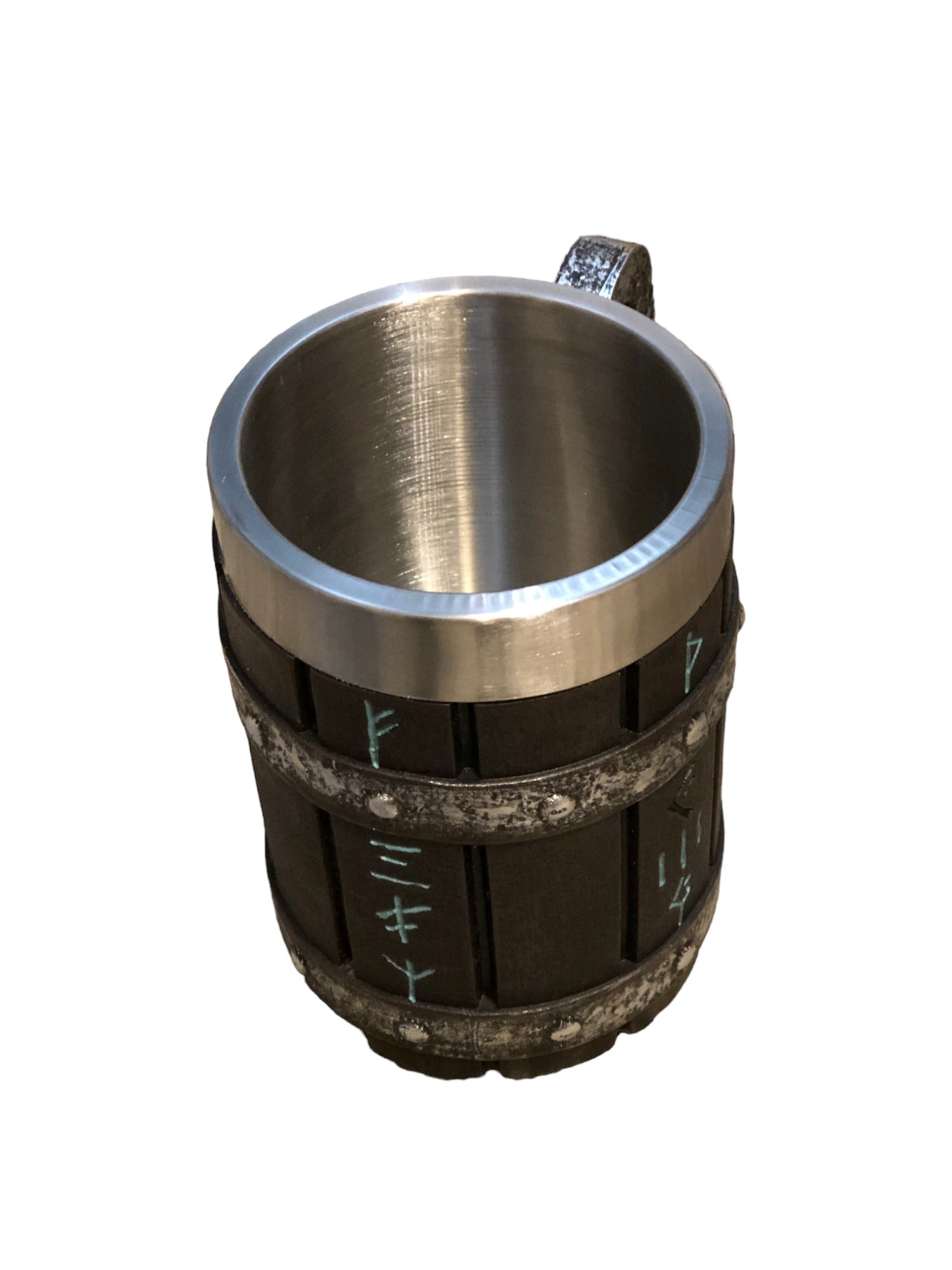 Wooden Mug with Metal Interior Wooden Mug with Metal Interior